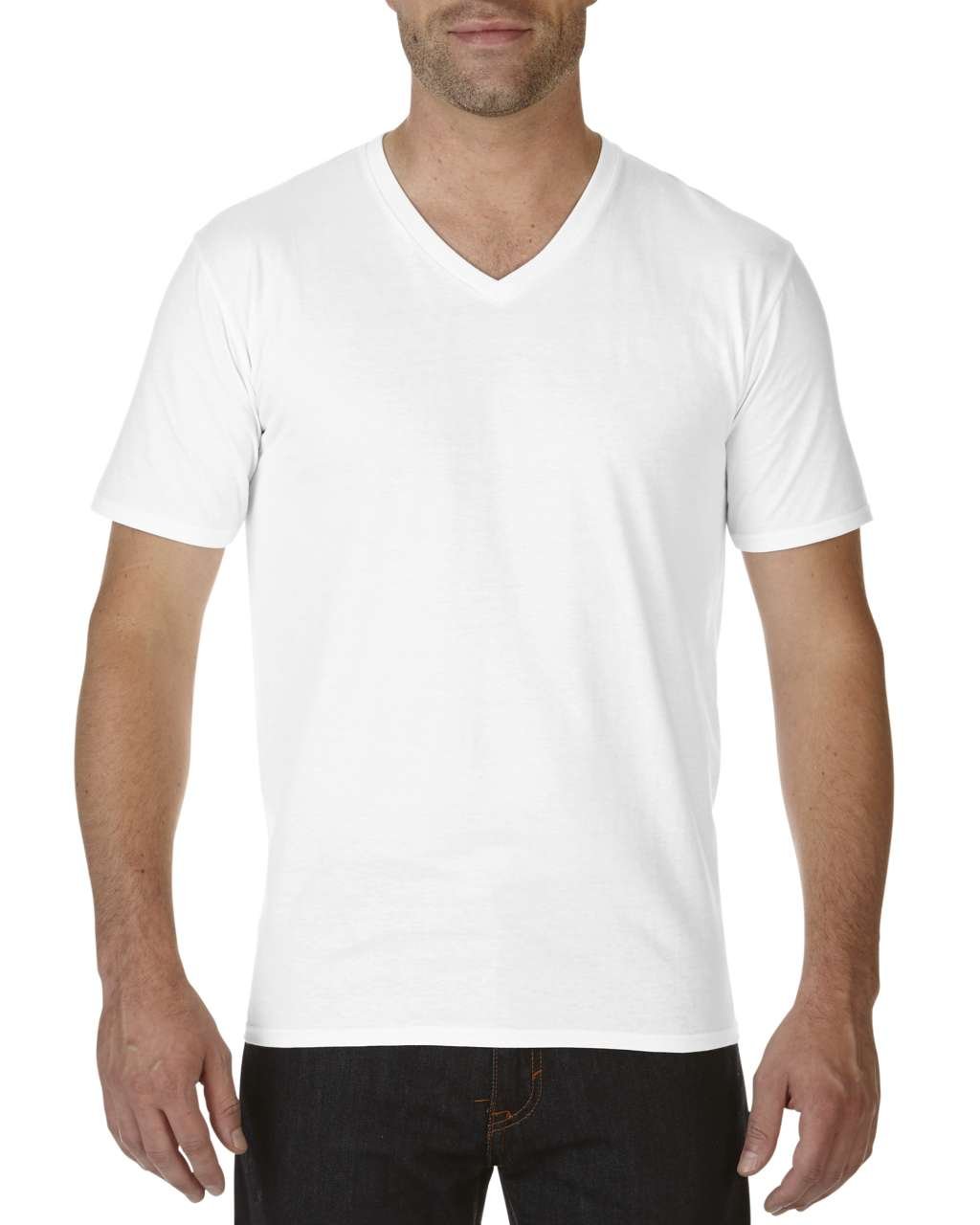 Tricou barbati guler V Gildan Premiumpremium-cotton-adult-v-neck-t-shirt-3303.jpg