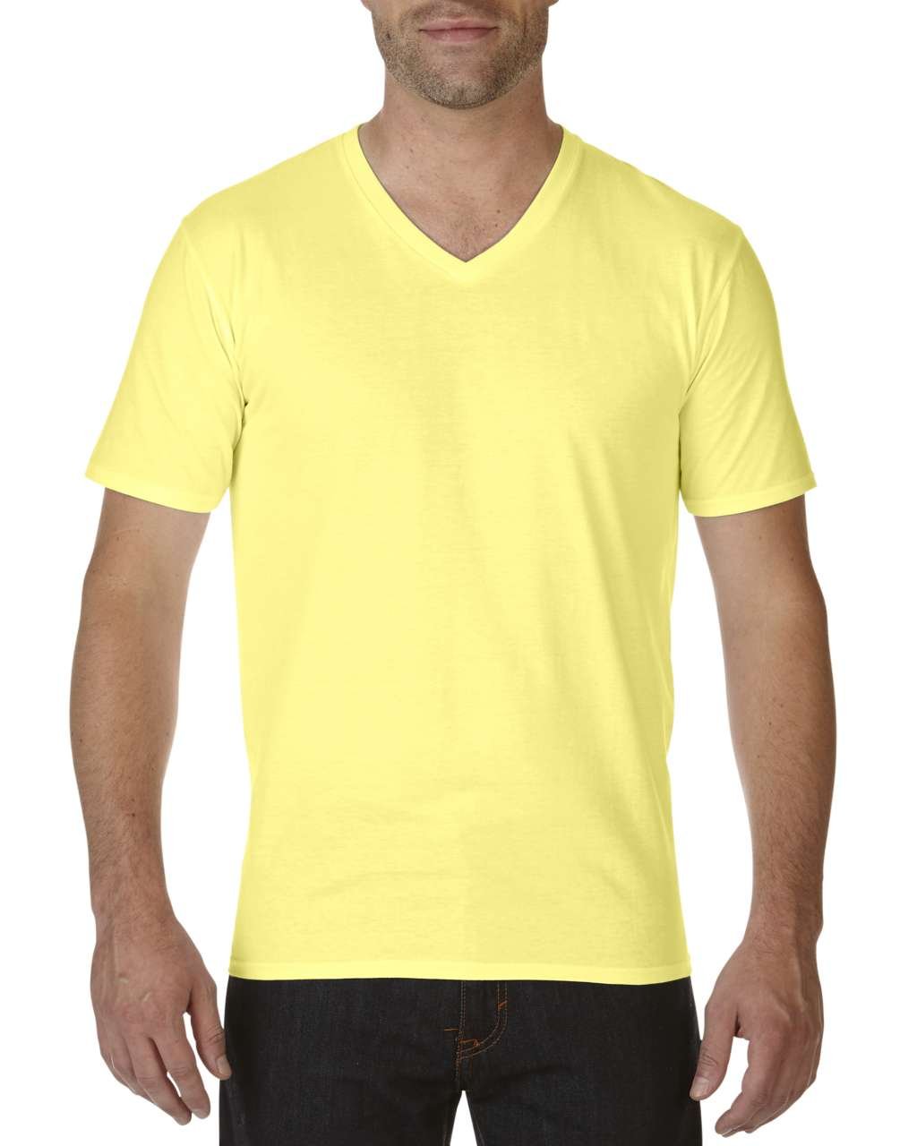 Tricou barbati guler V Gildan Premiumpremium-cotton-adult-v-neck-t-shirt-3305.jpg